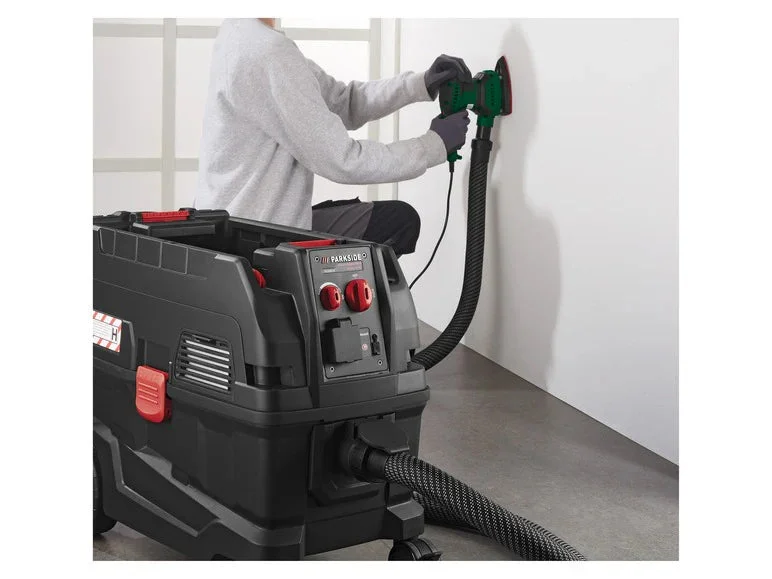PARKSIDE PERFORMANCE Werkstatt-Staubsauger - Im Einsatz mit Elektrowerkzeug